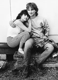 Young couple, East Germany, Europe, circa 1982