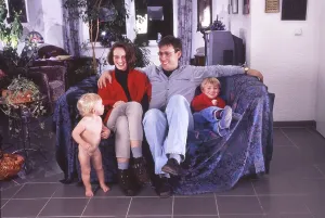 Young family, here on 23.11.1996 in Iserlohn