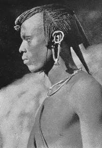 Young Maasai Warrior, 1920, German East