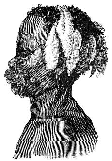 Young man of the indigenous San ethnic group