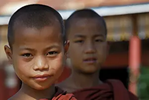 Young monks, Inle Lake, Myanmar