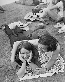 Young people at the World Festival in Berlin