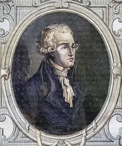 The young Robespierre. Maximilien Robespierre