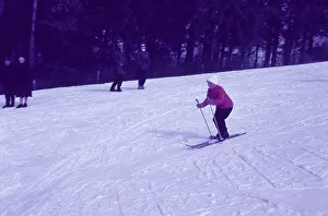 Young skier, Bad Toelz, Bavaria