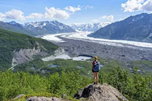 Young woman enjoying the view