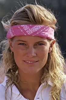 Young Woman with Headband Portrait