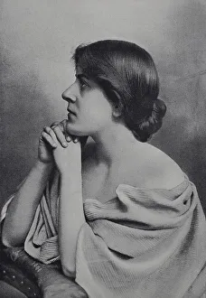Young Woman Praying with Devotion