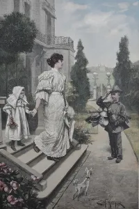 Youthful hawker, pedlar