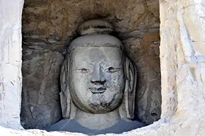 Yungang grottoes, buddha statue, china