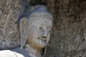 Yungang grottoes, buddha statue, china