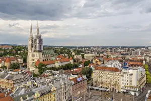 Zagreb, Croatia - May, 08, 2017: Cathedral of Zagreb