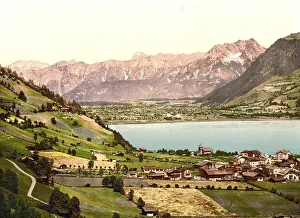 Zell am See against the Steinernes Meer