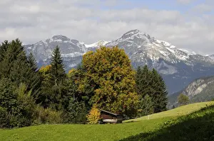 Zillertal, Alps, autumn, valley
