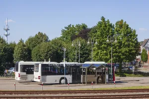 Zob, bus station, bus stop with buses