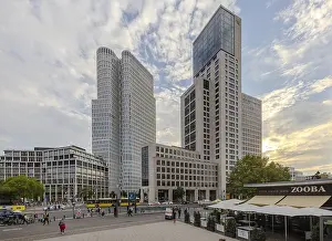 Zoofenster Berlin with the Upper West and Waldorf Astoria buildings
