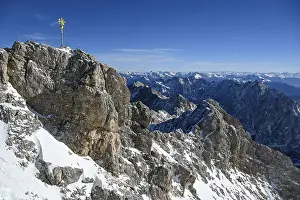 Zugspitze summit cross (2962 m)